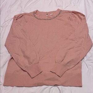 Liz Claiborne Blush Pink Sweater